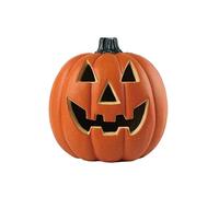 Horror-Shop Citrouille d'halloween Souriante avec Lumière 32cm