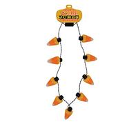 Horror-Shop Collier Clignotant Halloween Jumbo Candy Corn