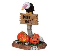 Horror-Shop Lemax Spooky Town - Keep Out !