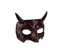 Horror-Shop Masque De Gobelin Diabolique avec Cornes