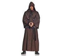 Horror-Shop Robe de moine marron de luxe pour homme - Pour carnaval - Taille XXL