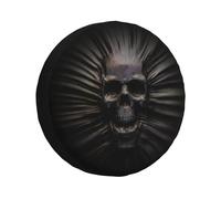 Horror Skull-Couverture De Protection De Roue De Secours Pour Honda Crv,Modules De Mort Gothiques,Rond-Pathie,Versi4 X 4 Suv,14 "",15"",16 "",17"" - Type 16 Inch #K