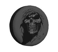 Horror Skull-Couverture De Protection De Roue De Secours Pour Honda Crv,Modules De Mort Gothiques,Rond-Pathie,Versi4 X 4 Suv,14 "",15"",16 "",17"" - Type 15 Inch #D