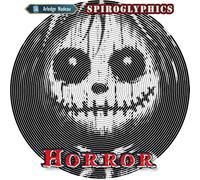 Horror Spiroglyphics Coloring Book: Spirals Lines Dots One Color Mysterious Creatures Scary Art for Adults Relaxation