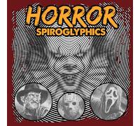 Horror Spiroglyphics One-color Coloring Book for Adults: 30 Terrifying Spiral Puzzles Featuring Horror Characters for Teens and Adults to Relax and Have Fun