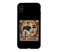 Horror The Lovers Tarot Card Funny Frankenstein and Bride Coque pour iPhone XS Max