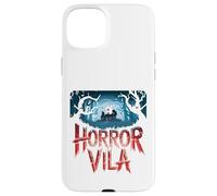 Horror Vila Haunted Mansion Scène de forêt effrayante Coque pour iPhone 15 Plus