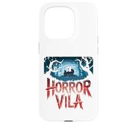 Horror Vila Haunted Mansion Scène de forêt effrayante Coque pour iPhone 15 Pro