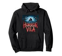 Horror Vila Haunted Mansion Scène de forêt effrayante Sweat à Capuche