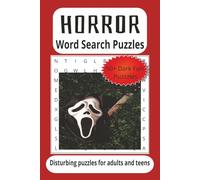 Horror Word Search Puzzle Book: Word search with easy-to-read print about Horror, Scary, Halloween and more. l 6 x9 inches, 110 pages l Great Halloween gift and for lovers of creepy things