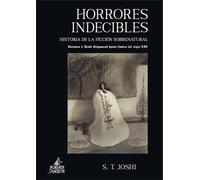 Horrores indecibles Vol. 1: Historia de la ficción sobrenatural