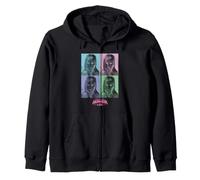 Horrorline Retro Pop Art Vampire Culte Horreur Movie Graphic Sweat à Capuche