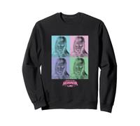 Horrorline Retro Pop Art Vampire Culte Horreur Movie Graphic Sweatshirt