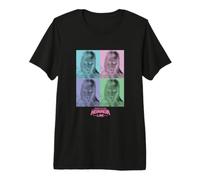 Horrorline Retro Pop Art Vampire Culte Horreur Movie Graphic T-Shirt Haut de Gamme