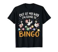 Hors de Mon Chemin, Je Vais Jouer au Bingo avec Funny Player T-Shirt