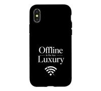 Hors Ligne Detox Numerique Bien-Etre Coque pour iPhone X/XS