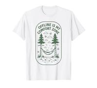 Hors Ligne est ma Zone de Confort | Détox numérique | Nature T-Shirt