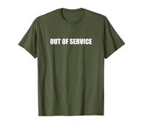 Hors Service T-Shirt, Homme, Olive, 3XL