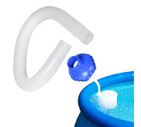 Hors Sol Tuyau Rechange pour Écumoire Piscine | Tuyau d'écumoire pour Skimmer de Surface de Piscine in-tex | Tuyau et Piscine pour Skimmer et Piscine - Accessoires Piscine