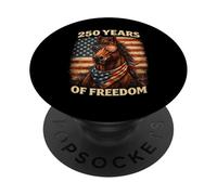 Horse 250Th Anniversary America 4th of July Horse PopSockets PopGrip Adhésif