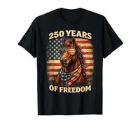 Horse 250Th Anniversary America 4th of July Horse T-Shirt