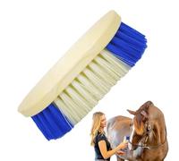 Horse Bristle Brush, Horse Combing Brush, Used To Remove Loose Dirt, Dust And Hair From The Horse's Coat After Using The Horse Comb, Horse Tack And Stable Supplies