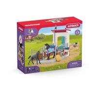 Schleich Pferdebox mit Stute und Fohlen