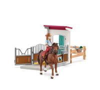 Schleich 42710 Horse Club Box pour Chevaux avec Hannah & Cayenne, dès 5 Ans, Horse Club - Coffret, 25 pièces