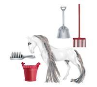 Horse Club Playset Horse And Rider Playset, Realistic Horsee Club For Kids, Horsee Toys Detachable Figurine Horses Riding Playsets Pretend Animal Toy Realistic Horses Clubs For Girls & Kids