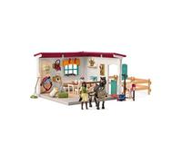 Schleich Coffret figurines 42591 Horse Club – Sellerie du centre équestre, dès 5 ans