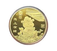 Horse Coin - Blessing Collection Coin | 2026 Year Of The Horse Luck Keepsake Souvenir Blessing Decoration For Chinese New Year Home Desk Bookcase Men Women Adults Kids And Collectors