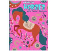 Horse Coloring Book: Girly Coloring Book With Horses, Unicorns And Ponies