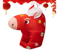 Horse Costume Hat - Dress Up Headwear, Party Accessory | Polyester PP Cotton Build Lightweight Design, Playful Horse Theme Girls Women Carnival Festival Holiday Birthday Celebration Costume 2026