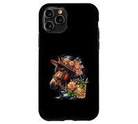 Horse Derby Party Mint Julep Chapeau de Cocktail Floral Coque pour iPhone 11 Pro