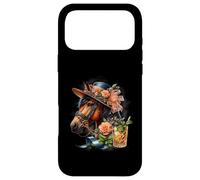 Horse Derby Party Mint Julep Chapeau de Cocktail Floral Coque pour iPhone 17 Pro Max
