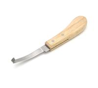 Horse Farrier Hoof Trimmer Tool - Tondeuses à tête avec bords tranchants, poignée en bois, soin des chevaux, toilettage ergonomique améliorant la santé de votre cheval