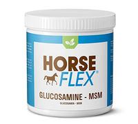 Horse Flex Poudre de glucosamine MSM pour chevaux pour soutenir les articulations et les sabots - 3000 grammes
