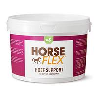HORSE FLEX Poudre de soutien des sabots pour chevaux pour soutenir les sabots, le pelage et la peau - 1000 g