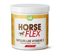 HORSE FLEX Vitamine E naturelle + poudre de sélénium pour chevaux pour soutenir les fonctions musculaires, le métabolisme musculaire et le développement musculaire - 544 g