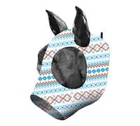 Horse Fly - M L 75 85 (1) Fabric Mesh UV Protection Face Cover, Breathable Soft Shield Equestrian Gear | Riding Training Outdoor Pasture Summer