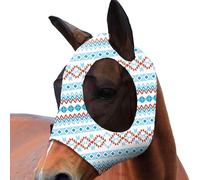 Horse Fly Shield, Elastic Face Cover, UV Protection Mask, Small, Large, Breathable Soft Material, Clear Design, for Riding, Training, Outdoor Comfort, Protection