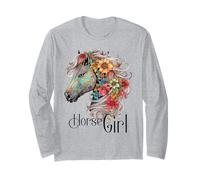 Horse Girl - Juste Une Fille Qui Aime l'équitation Manche Longue