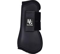 Horse Guard Coques De Protection 2 Pièces - Noir - Poney Jambes De Cheval