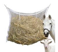 Horse Hay Nets - Breathable Heavy-Duty | 50x50cm Goat Feeder with Reinforced Mesh, Nylon Net with Strong Rope, Stall and Trailer Feeder for Goats Sheep Horses, Pasture Fence Hanging