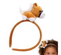 Horse Headband - Animal Costume Accessory for Dress Up | Soft Fabric with Plush Ears Mane Design, Fun Party Headwear for Kids Adults Halloween Cosplay Themed Events and School Performances