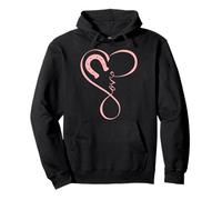 Horse Heart Horseshoe Love Horses Cute for Girls Equestrian Sweat à Capuche