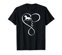 Horse Heart Love Funny Horse Mom Horse Riding Fun Horse Girl T-Shirt