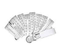 Horse Height Weight Tape - 250Cm Equine Measuring Ruler, Durable Livestock Tracking Tool, Accurate Body Size Scale | Farm Barn Stable Measuring Tape For Outdoor Ranch Stall Racing Monitoring Use