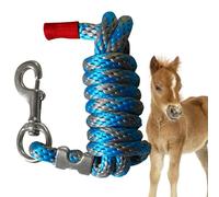 Horse Leads Dogs - Braideds Pet Leashed for Large Animals Livestock Walking | Alloy Hook, Heavy Traction Rope Perfect for Horses Donkeys Ponies Dogs Outdoor Training Handling
