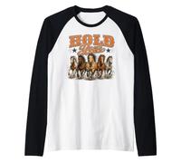 Horse Lover Equestrian Horse Show Howdy Hold Your Horses Manche Raglan